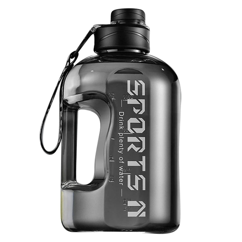 1.7L/2.7L Sports Water Bottle Gym Cycling Cup Portable Large Capacity Water Bottle for Fitness Camping Men Water Kettle