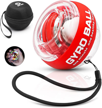 Wrist Trainer Ball - Automatic Gyroscopic Forearm Exerciser for Strengthening Arms, Fingers, and Wrist Muscles