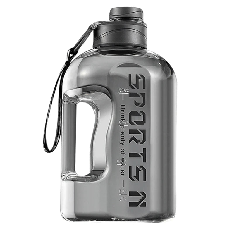 1.7L/2.7L Sports Water Bottle Gym Cycling Cup Portable Large Capacity Water Bottle for Fitness Camping Men Water Kettle